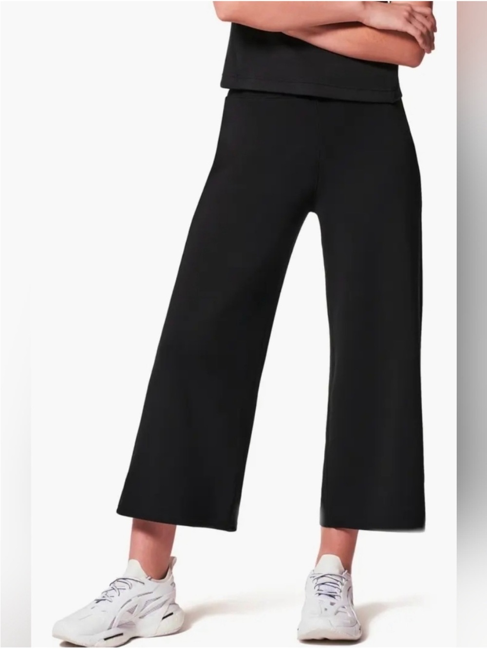 SPANX Air Essentials Wide Leg Crop Pants